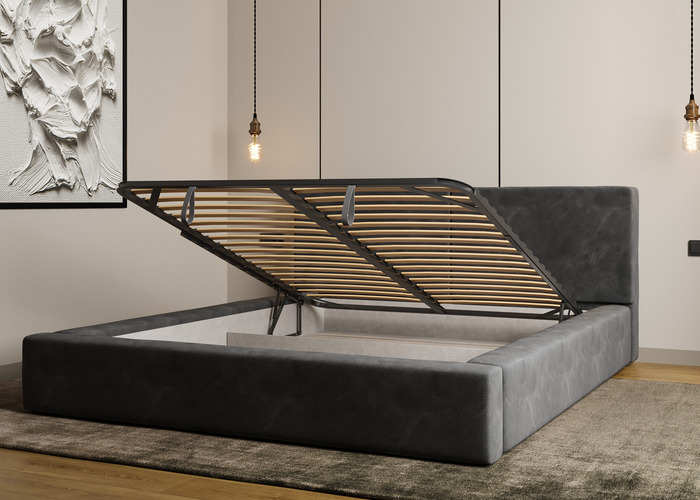 Кровать мягкая Куб - фото 9