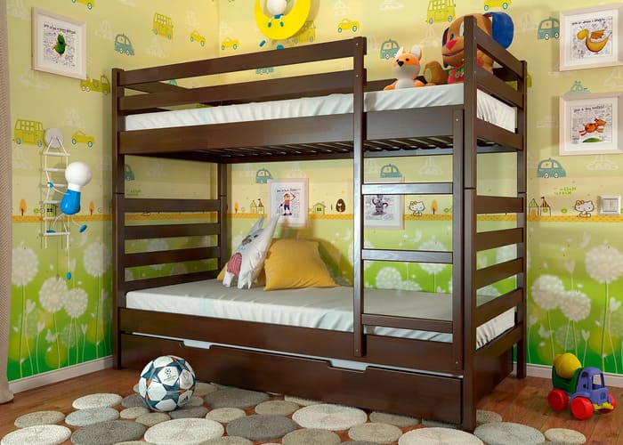 Кровать деревянная двухъярусная Рио - фото 4