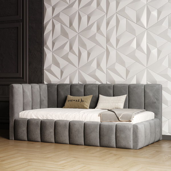 Ліжко м'яке кутове Олімп - фото 1