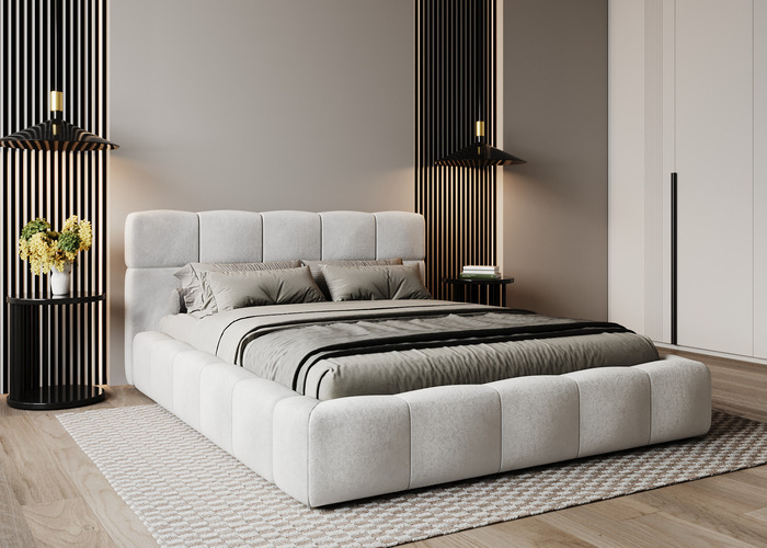 Ліжко м'яке Анабель - фото 5