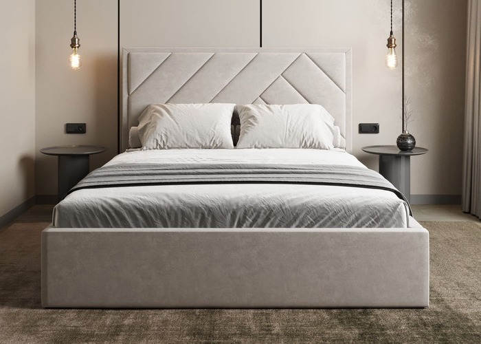 Кровать мягкая Novaro - фото 1 Кровать мягкая Novaro - фото 1