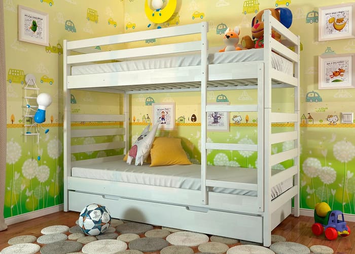 Кровать деревянная двухъярусная Рио - фото 3